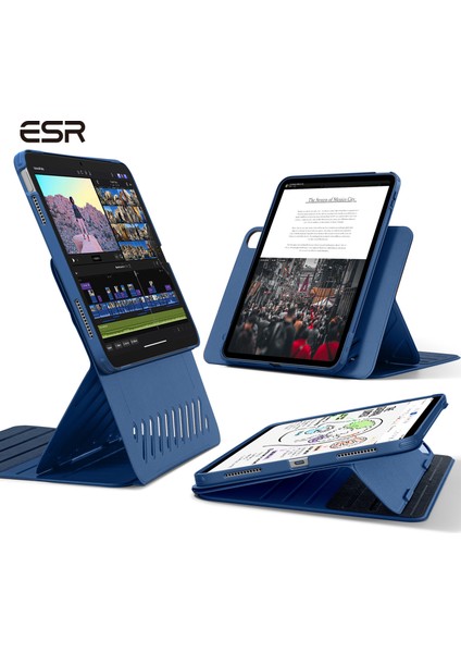 iPad Pro 11 M5 (M2-4.Nesil) (M4-7. Nesil)(2024) Shift Manyetik Kılıf