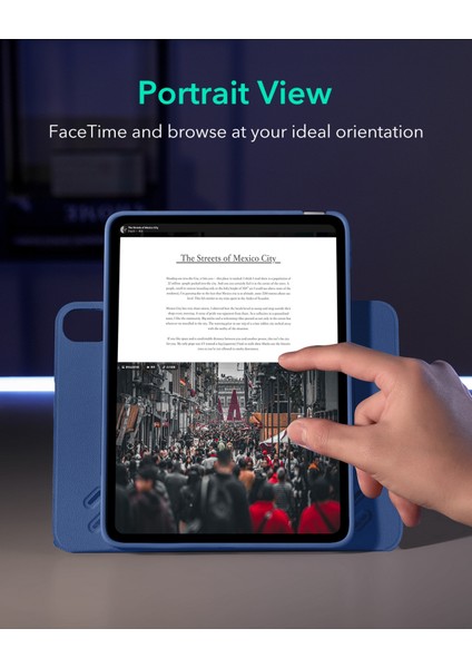 iPad Pro 11 M5 (M2-4.Nesil) (M4-7. Nesil)(2024) Shift Manyetik Kılıf