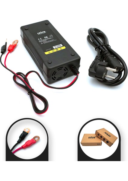 14.6V 10A 146W Lifepo4 Batarya Şarj Adaptörü RPA-AC401