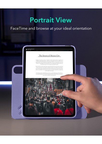 iPad Pro 11 (M2-4.Nesil) (M4-7. Nesil)(2024) Shift Manyetik Kılıf