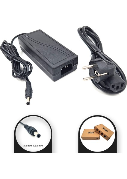 54V 1.67A 90W Ac Güç Adaptörü RPA-AC307