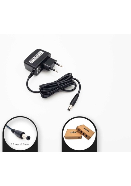 6V 600MA 3.6W Ac Adaptör RPA-AC081