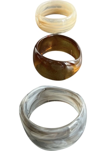 3’lü Hacimli Kemik Bileklik Seti fiyatları