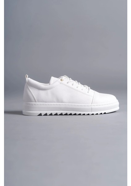 SLW152 Cool Bağcıklı Cilt Erkek Günlük Spor Klasik Ayakkabı Cbt - Beyaz fırsatları