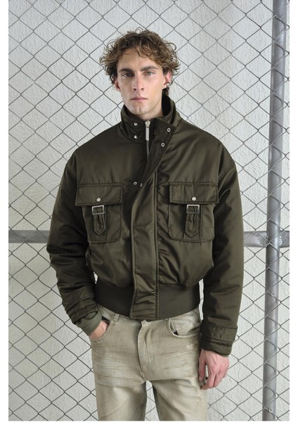 Teknik Haki Bomber Ceket fırsatları