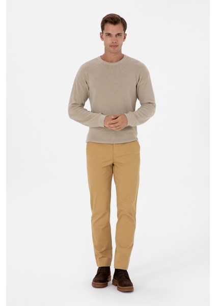 Erkek Petrol Pantolon (Kanvas-Chino) 50308762-VR151 modelleri