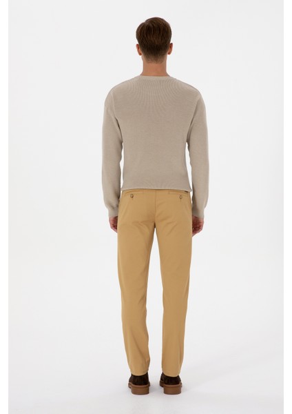 Erkek Petrol Pantolon (Kanvas-Chino) 50308762-VR151 fırsatları