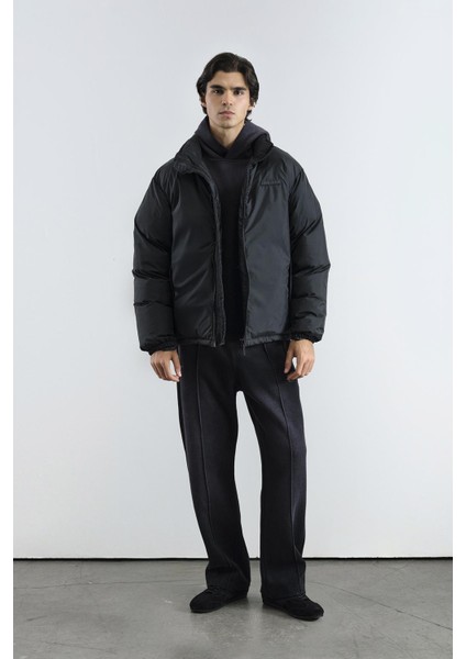 Basıc Şişme Siyah Mont