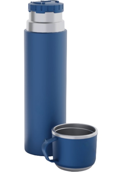 500 ml Bardaklı Paslanmaz Çelik Termos Çift Kat Isı Yalıtımlı Sıcak ve Soğuk Içecek Saklama