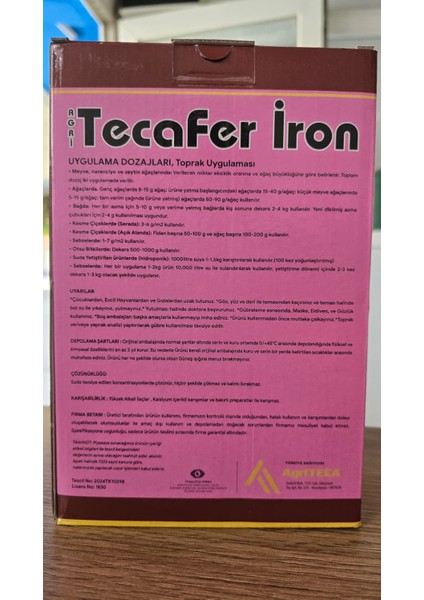 Tecafer Iron modelleri