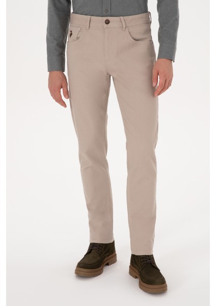 Erkek Koyu Bej Pantolon (Kanvas-Chino) 50310340-VR088 fiyatları