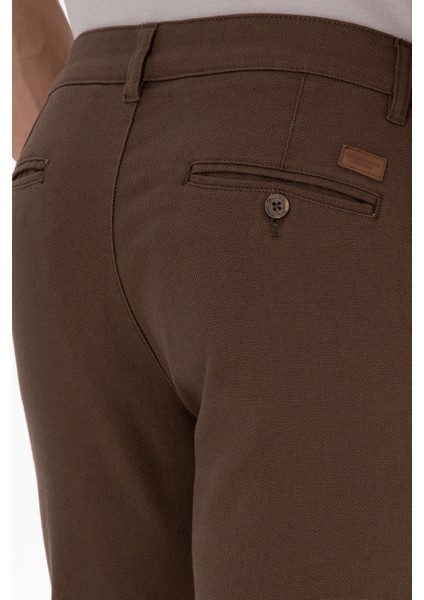 Erkek Kahverengi Pantolon (Kanvas-Chino) 50311606-VR029