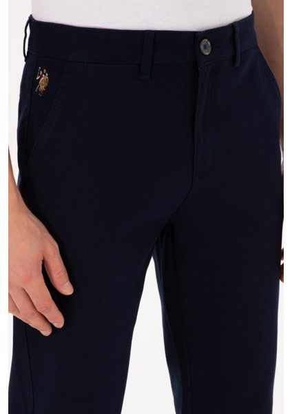 Erkek Lacivert Pantolon (Kanvas-Chino) 50311605-VR033 indirimleri