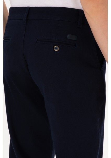 Erkek Lacivert Pantolon (Kanvas-Chino) 50311605-VR033