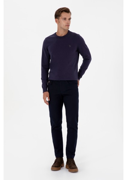 Erkek Lacivert Pantolon (Kanvas-Chino) 50310340-VR033 modelleri