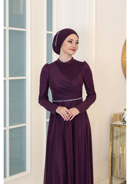 Simli Şifon Abiye Işıl fiyatları