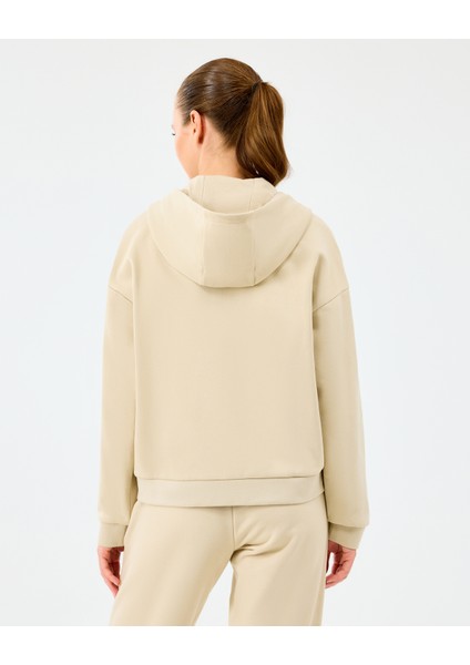 W Essential Full Zip Sweatshirt Kadın Gri Sweatshirt S2610016-1550 fırsatları