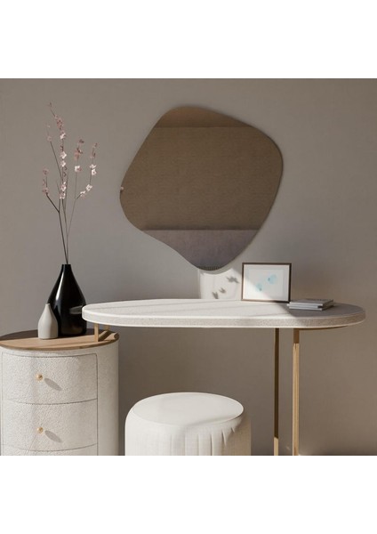 Haloform LED Ayna – Organik Form Modern Duvar Aynası modelleri