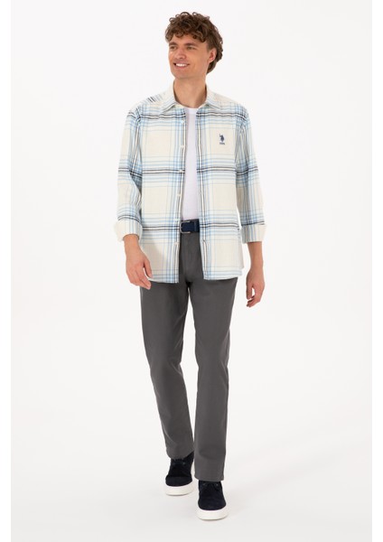 Erkek Gri Pantolon (Kanvas-Chino) 50311605-VR024