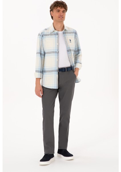 Erkek Gri Pantolon (Kanvas-Chino) 50311605-VR024 modelleri