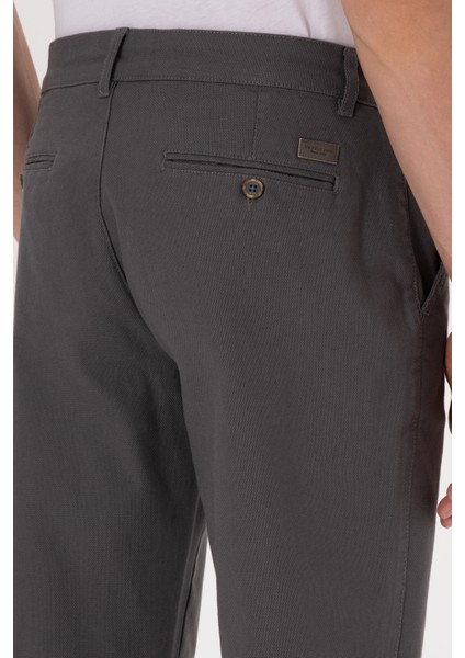 Erkek Gri Pantolon (Kanvas-Chino) 50311605-VR024