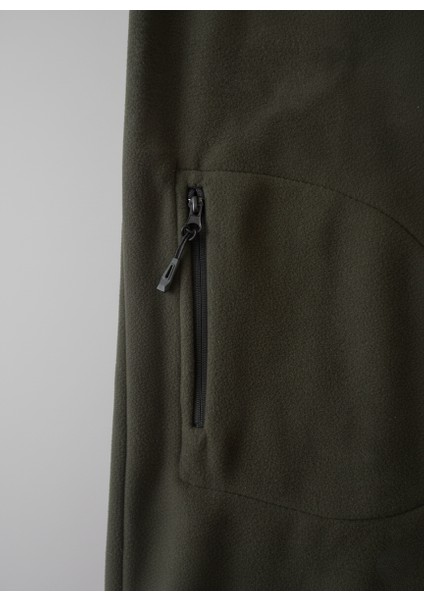 Erkek Polar Fermuarlı Yakalı Sweatshirt Battal Kalıp Geniş Beden fırsatları