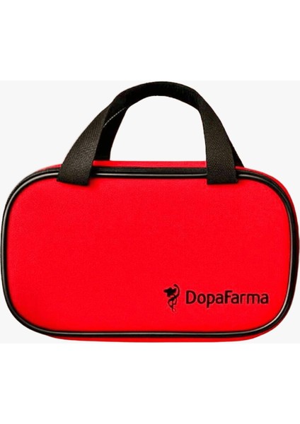 fermuar'lı soğuk zincir çantası 25x13x8cm-kırmızı