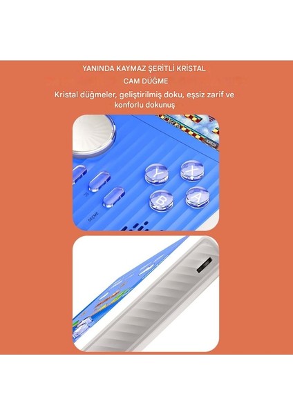 S1 3.0 Inç Taşınabilir Video Oyun Konsolu Dahili 666 Oyun Retro Oyun Konsolu Iki Oyun Kumandası fiyatları