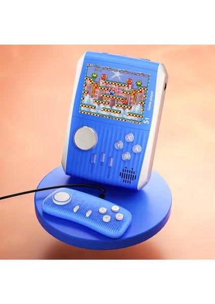 S1 3.0 Inç Taşınabilir Video Oyun Konsolu Dahili 666 Oyun Retro Oyun Konsolu Iki Oyun Kumandası indirimleri
