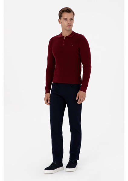 Erkek Lacivert Pantolon (Kanvas-Chino) 50311612-VR033