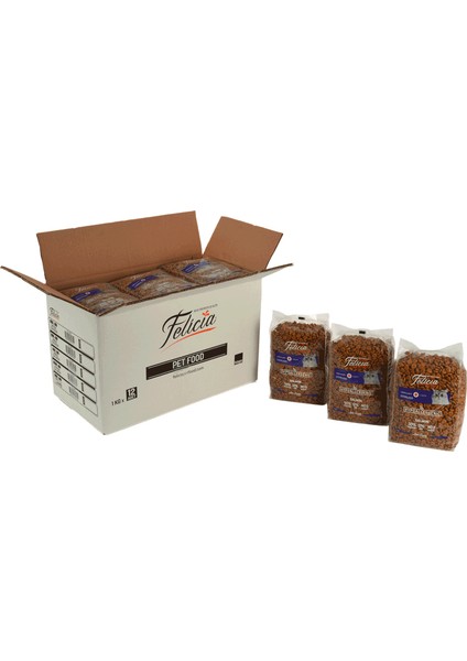 Az Tahıllı 1 Kg Sterilised Somonlu HypoAllergenic Kedi Maması