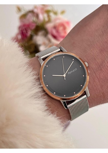 Ayarlanailir Hasır Kordon Çelik Kadın Kol SAATI+%100 Çelik Kolye Hediyeli modelleri