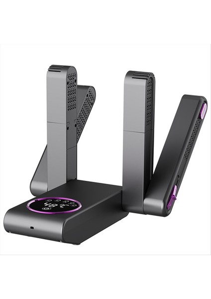 Taşınabilir Elektrikli Ayakkabı ve Bot Kurutucusu 180° Katlanabilir Tasarım Akıllı Ekran Ayakkabı, Eldiven, Şapka, Çorap ve Ab Fişi (Yurt Dışından)