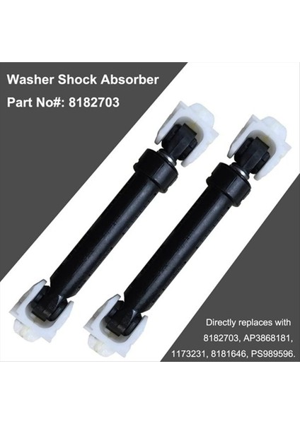 8182703 Çamaşır Makinesi, 1173231, 8181646, WP8182703, WP8182703VP(6 Adet) (Yurt Dışından) modelleri