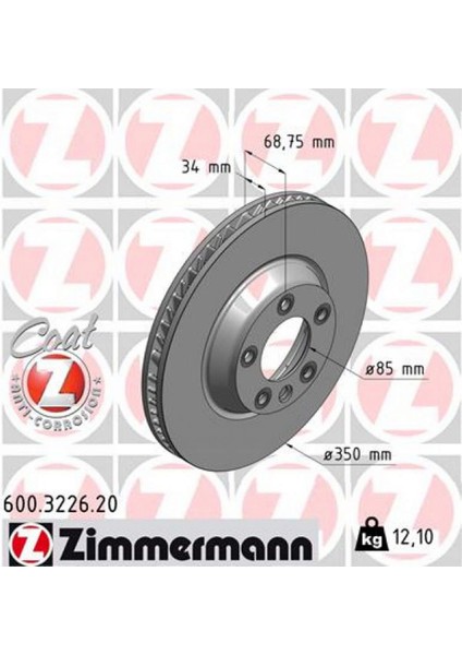 Xmpdby Ön Fren Aynasi Audi Q7 3.0 Tdi 06 Touareg 02 Cayenne 3.2 4.5 S Turbo 02 350MM 986479249-DF4764S