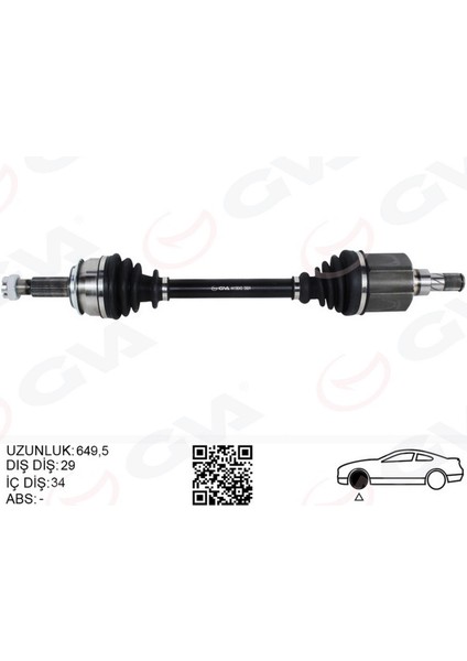 Xmpdby Ön Aks Sol Renault Kadjar 1.5 Dci A-T 15-