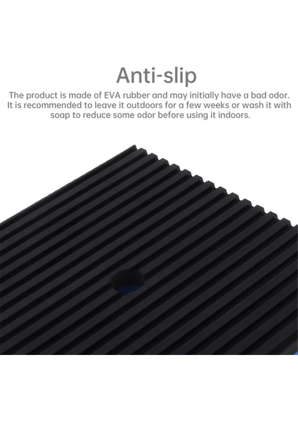 Hvac / Hava Kompresörü / Çamaşır Makinesi ve Kurutma Makinesi / Klima Için 4 Adet Titreşim Önleyici Ped Ağır Hizmet Tipi Oluklu Kauçuk Pedler (Yurt Dışından) fırsatları