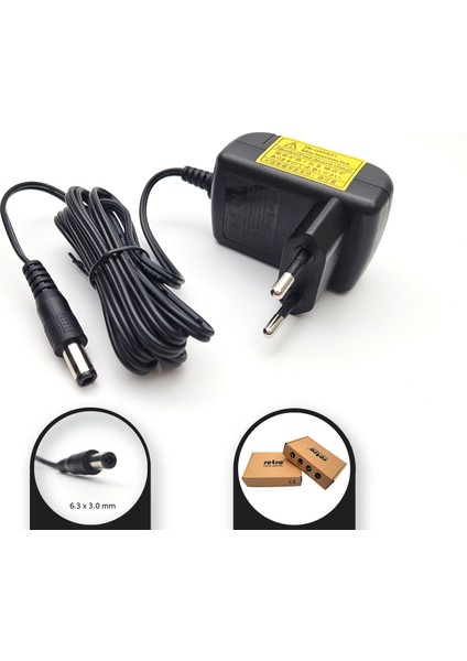 13.5V 500MA 6.8W Switch-Mode (Smps) Adaptör RPA-AC084