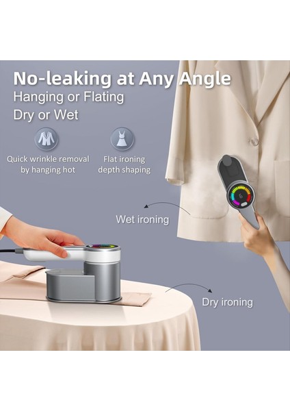 Giysiler Için Buharlı Pişirici, 6 Modlu Giysi Buharlı Pişirici, Ev Seyahat Için Taşınabilir Elde Taşınabilir Giysi Buharlı Pişirici Ütü Makinesi Ab Tak (Yurt Dışından) modelleri