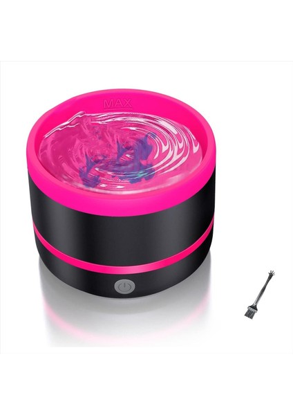 Boya Fırçası Temizleyici, Elektrikli Boya Fırçası Temizleyici Durulama Kabı, Boyama Fırçası, Sanatçı Fırçası Temizleme Yıkama Fırçası A (Yurt Dışından)