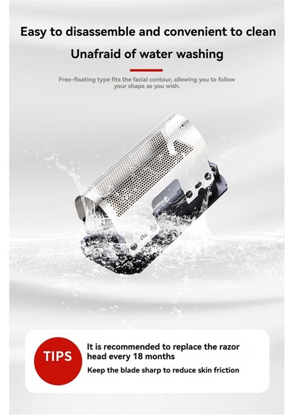 Braun 235, 278, 276, 275, 272, 270, 266 Elektrikli Tıraş Makinesi Folyosu ve Kesici Aksesuarları Için 2 Adet Yedek Tıraş Makinesi Başlığı (Yurt Dışından) fiyatları
