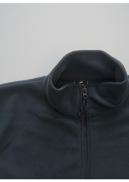 Erkek Polar Fermuarlı Yakalı Sweatshirt Battal Kalıp Geniş Beden fiyatları