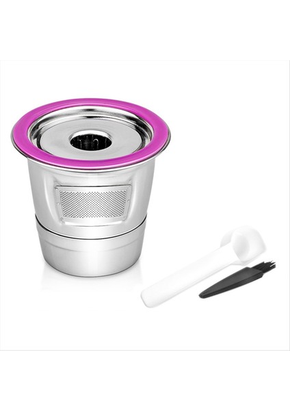 Paslanmaz Çelik Doldurulabilir Kahve Kapsülü Sabotaj Yeniden Kullanılabilir Kahve Pod Espresso Makinesi Için Coffeeware Aksesuarları (Yurt Dışından) fiyatları