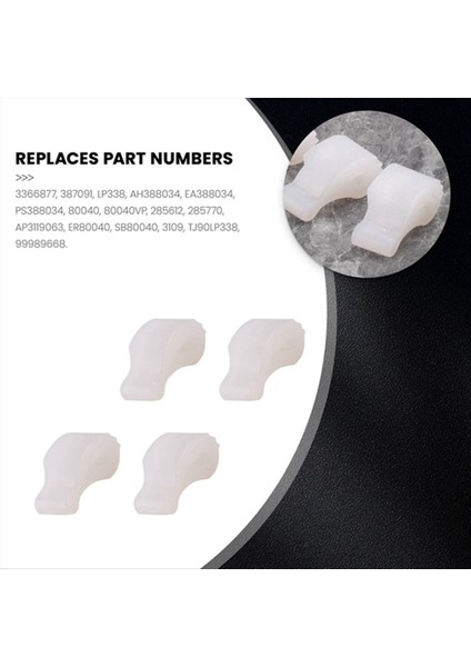 80040 285612 Yıkayıcı Karıştırıcı Köpekleri Yedek Kit Tam Uyumlu ve Yıkayıcılar - 285770'IN Yerine Geçer (Yurt Dışından) modelleri