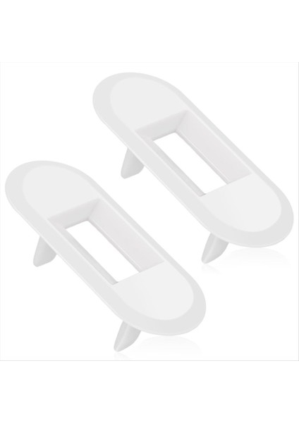 2 Adet WH01X24381 4502680 Yıkama Kapağı Kilit Çerçevesi, Yedek Parça Fit ve Üstten Yüklü Çamaşır Makinesi Parçaları (Yurt Dışından)