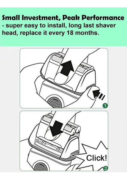 Braun Elektrikli Tıraş Makinesi Için 5. Seri Yedek Başlık 52S, S5 Islak ve Kuru Başlık Folyo ve Kesici 5190CC 5090 5020 (Yurt Dışından) modelleri