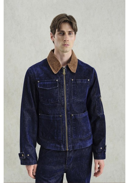 Gold Detaylı Lacivert Ceket indirimleri