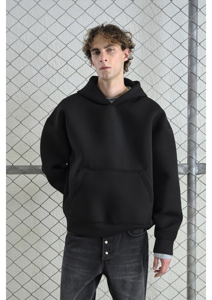 Kapüşonlu Oversıze Scuba Sweatshırt fırsatları