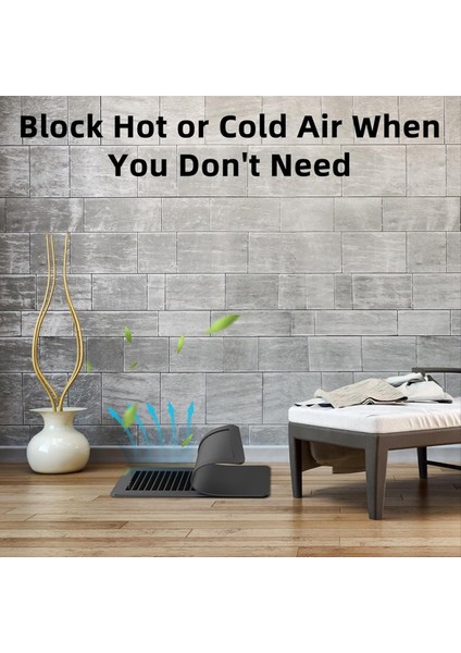 Güçlü Manyetik Havalandırma Kapağı, Ev Zemin Duvarı Için Havalandırma Kapağı Veya Hvac Rv Ac Için Tavan ile Zemin Kaydı 4 x 10 Inç (Yurt Dışından) modelleri