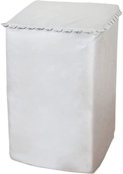 Üstten Yüklü Çamaşır Makinesi Kurutucu Kapak Koruyucu Yıkayıcı Için Toz Geçirmez Su Geçirmez Uv Koruma Yıkama Koruyucu Simli M (Yurt Dışından)